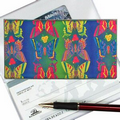 3D Lenticular Checkbook Cover (Stock) - Butterflies